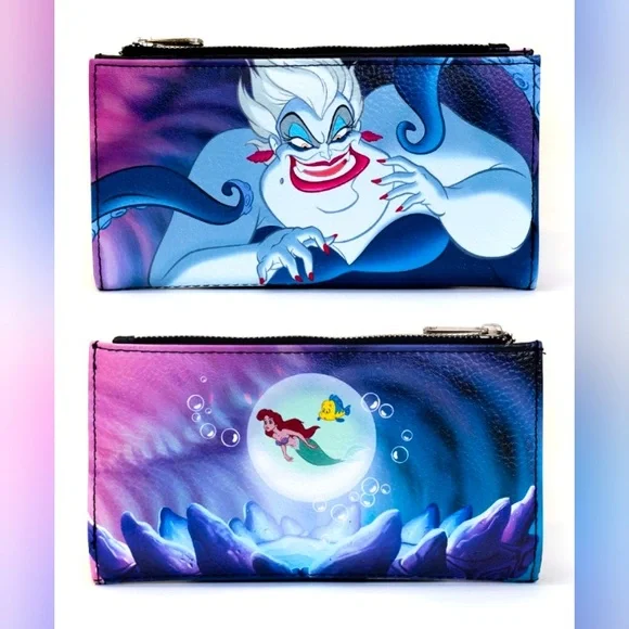 Disney Bags Nwt Disney Villains Ursula Crystal Ball Wallet